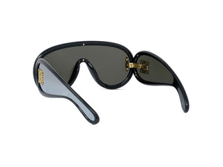 LOEWE Anagram LW40108I men Black Shield Sunglasses