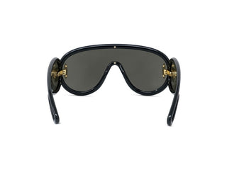 LOEWE Anagram LW40108I men Black Shield Sunglasses