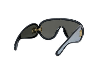 LOEWE Anagram LW40108I men Black Shield Sunglasses