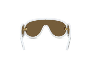 LOEWE Anagram LW40108I men Gold Shield Sunglasses