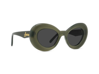 LOEWE Curvy LW40112I women Green Butterfly Sunglasses