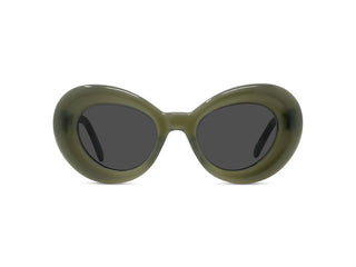 LOEWE Curvy LW40112I women Green Butterfly Sunglasses