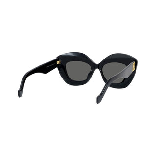 LOEWE LW40127I women Black Cat Eye Sunglasses