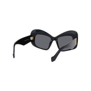 LOEWE LW40128I women Black Butterfly Sunglasses