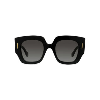 LOEWE LW40129U women Black Geometric Sunglasses