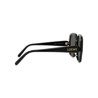 LOEWE LW40134U women Black Geometric Sunglasses