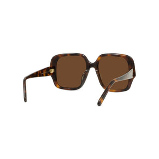 LOEWE Slim LW40134U women Havana Geometric Sunglasses