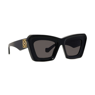 LOEWE LW40145I women Black Cat Eye Sunglasses