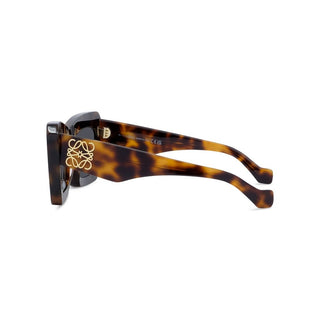 LOEWE LW40145I women Havana Cat Eye Sunglasses