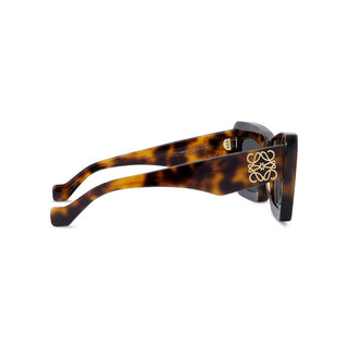 LOEWE LW40145I women Havana Cat Eye Sunglasses