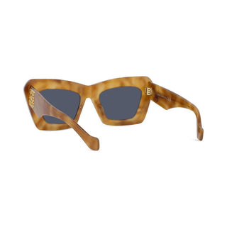 LOEWE LW40145I women Havana Cat Eye Sunglasses