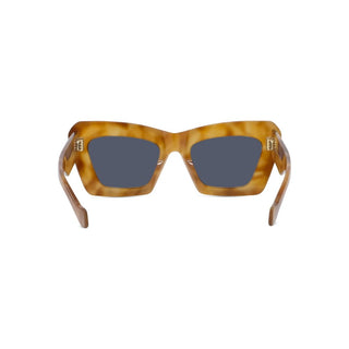 LOEWE LW40145I women Havana Cat Eye Sunglasses