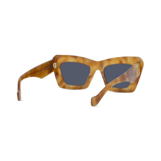 LOEWE LW40145I women Havana Cat Eye Sunglasses