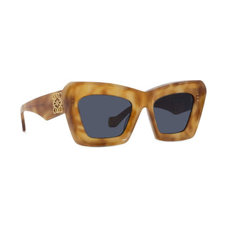 LOEWE LW40145I women Havana Cat Eye Sunglasses