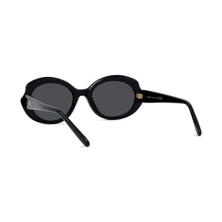 LOEWE LW40147I women Black Geometric Sunglasses