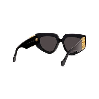 LOEWE Anagram LW40154U women Black Geometric Sunglasses