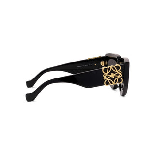 LOEWE Anagram LW40154U women Black Geometric Sunglasses