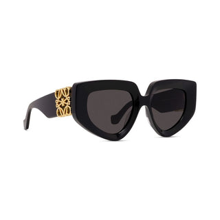 LOEWE Anagram LW40154U women Black Geometric Sunglasses