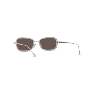 LOEWE Anagram LW40159U women Silver Geometric Sunglasses