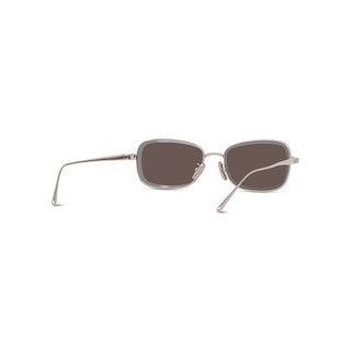 LOEWE Anagram LW40159U women Silver Geometric Sunglasses