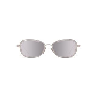 LOEWE Anagram LW40159U women Silver Geometric Sunglasses