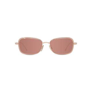 LOEWE Anagram LW40159U women Pink Geometric Sunglasses