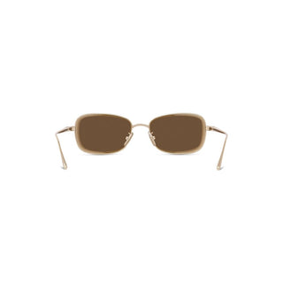 LOEWE Anagram LW40159U women Gold Geometric Sunglasses