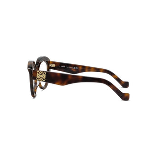 LOEWE Anagram LW50058I women Havana Butterfly Eyeglasses