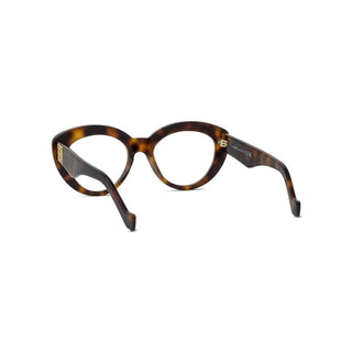 LOEWE Anagram LW50058I women Havana Butterfly Eyeglasses