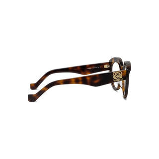 LOEWE Anagram LW50058I women Havana Butterfly Eyeglasses