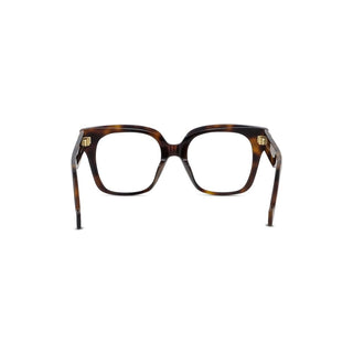 LOEWE LW50069I women Havana Butterfly Eyeglasses