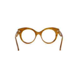 LOEWE LW50074F unisex Havana Pantos Eyeglasses