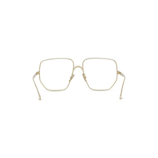 LOEWE LW50079U women Gold Geometric Eyeglasses