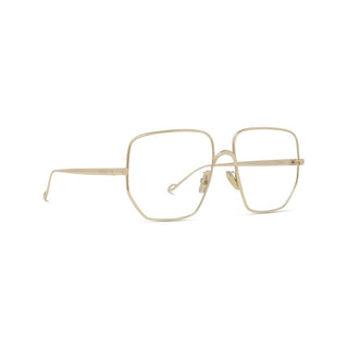 LOEWE LW50079U women Gold Geometric Eyeglasses