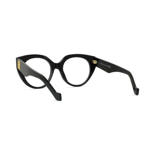 LOEWE LW50081I women Black Geometric Eyeglasses