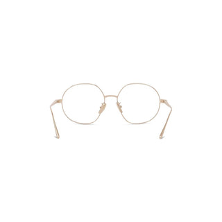 LOEWE LW50086U women Yellow Round Eyeglasses