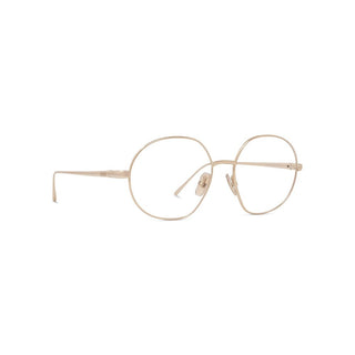 LOEWE LW50086U women Yellow Round Eyeglasses