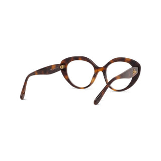 LOEWE Curvy LW50088I women Havana Cat Eye Eyeglasses