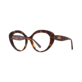 LOEWE Curvy LW50088I women Havana Cat Eye Eyeglasses