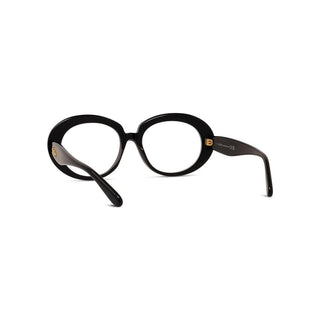 LOEWE Curvy LW50089I women Black Oval Eyeglasses