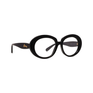 LOEWE Curvy LW50089I women Black Oval Eyeglasses