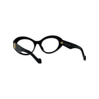 LOEWE Anagram LW50090I women Black Oval Eyeglasses