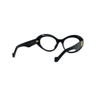 LOEWE Anagram LW50090I women Black Oval Eyeglasses