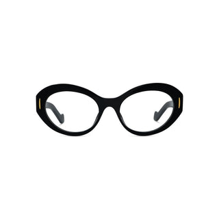 LOEWE Anagram LW50090I women Black Oval Eyeglasses