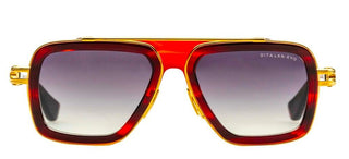 Dita LXN-EVO unisex Red Geometric Sunglasses