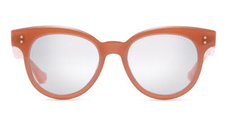 Dita LYONS unisex Pink Squared Eyeglasses