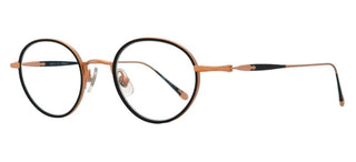 Matsuda M10189h-i Unisex Rose Gold Round Eyeglasses