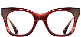 Matsuda M1022 unisex Red Squared Eyeglasses