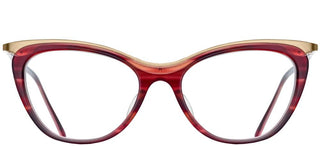 Matsuda M2044 unisex Red Cat Eye Eyeglasses