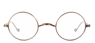 Lunor M2 01 Unisex Gold Round Eyeglasses